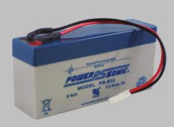 RADWELL VERIFIED SUBSTITUTE 2001 PULSE OX 8 VOLT 3.2AH BATTERY-SUB