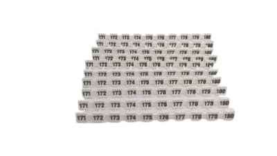 PHOENIX CONTACT BNB-ZB 6,2,LGS:FORTL.ZAHLEN 171-180