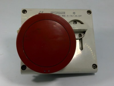 SCAME 3P+N+T-IP44-32A-6H/346-415V AC
