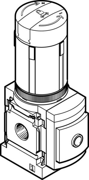 FESTO MS6N-LRB-1/2-D5-A4-AS