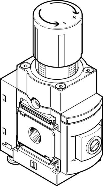 FESTO MS6-LRPB-1/2-D4-A8