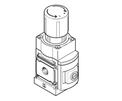 FESTO MS6N-LRP-1/4-D4-A8