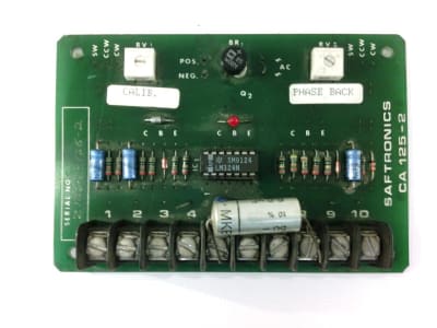 SAFTRONICS CA-125-2