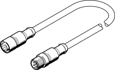FESTO NEBV-M12G8-K-5-M12G4