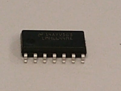 TEXAS INSTRUMENTS SEMI LMH6644MA/NOPB