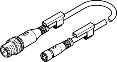 FESTO NEBU-M8G3-K-0.5-M12G3