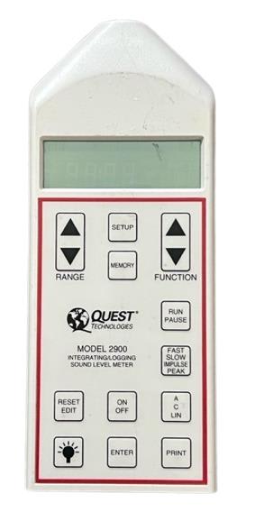 QUEST TECHNOLOGIES MODEL 2900