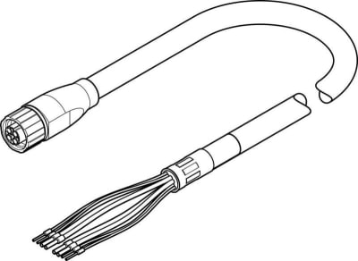 FESTO NEBM-M16G8-E-10-Q9-LE8-1