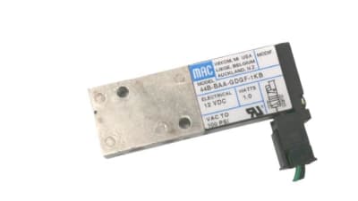 MAC VALVES INC 44B-BAA-GDGF-1KB