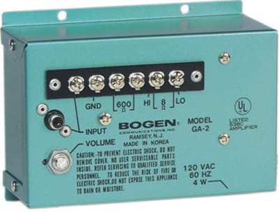 BOGEN COMMUNICATION GA-2