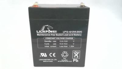 LEOCH BATTERY CORP LP12-4