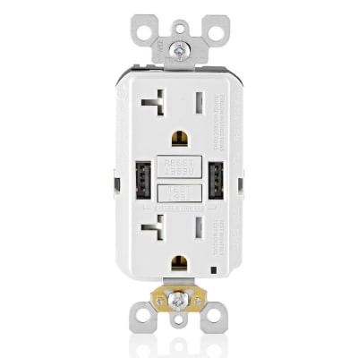 LEVITON GUSB2-W