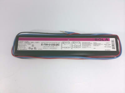SOLA BALLASTS E-758-U-232-SC