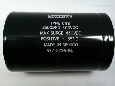 CORNELL DUBILIER 400SIC2500X4L