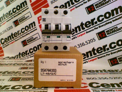 SPRECHER & SCHUH L7-40/3/C