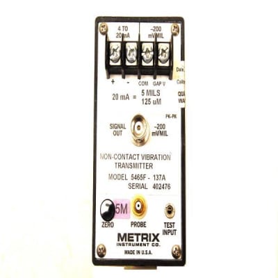 METRIX VIBRATION 5465F-042A