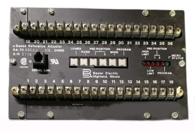 BASLER ELECTRIC RA-70ASC70