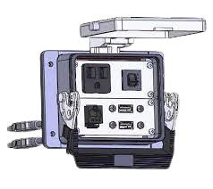 MENCOM DP1-RJ45-USB-R-32