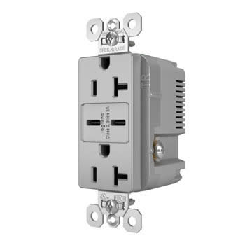 LEGRAND TR20USBCC6GRY