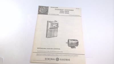 GENERAL ELECTRIC 6VFW SERIES MANUAL