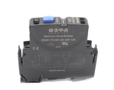 E-T-A CIRCUIT BREAKERS ESS31-TC-001-DC24V-12A