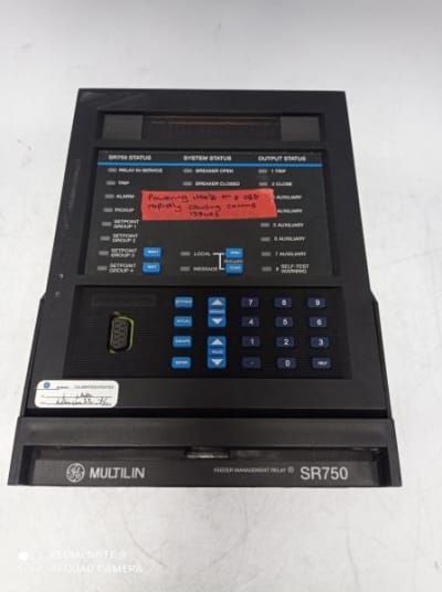 GENERAL ELECTRIC SR750-P5-G5-S5-HI-A20-R