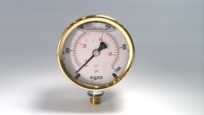 NOSHOK 25-300-1000-PSI/BAR-SST