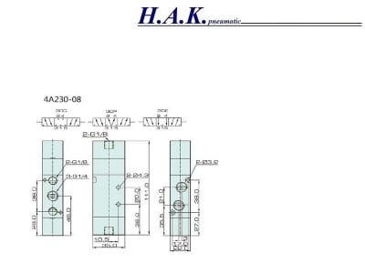 HAK FLUID POWER EQUIPMENT 4A230-08