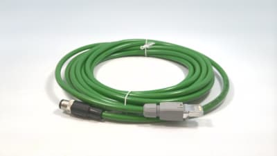 EFECTOR RJ45 TO M12 JUMPER 5M PUR-E18422