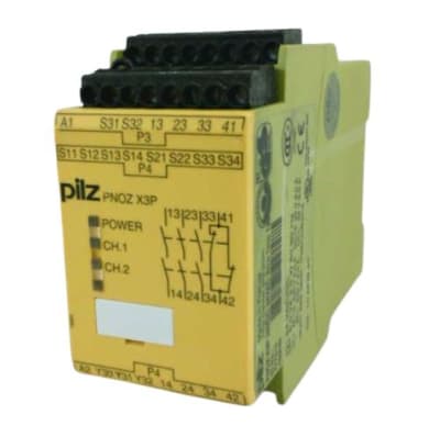 PILZ PNOZ X3P 24VDC 24VAC 3N/O 1N/C 1SO
