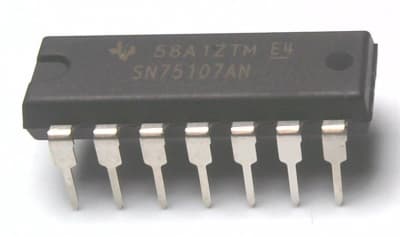 TEXAS INSTRUMENTS SEMI SN75107AN