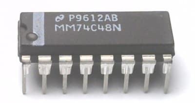 NATIONAL SEMICONDUCTOR MM74C48N
