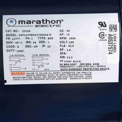 REGAL REXNORD 215TBDW17003