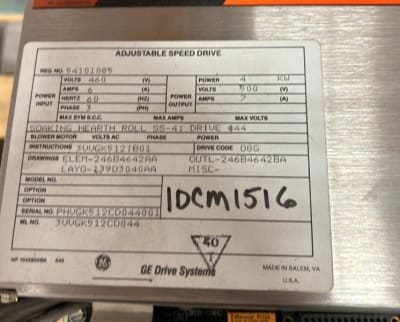 GENERAL ELECTRIC 3VVGK512CD044