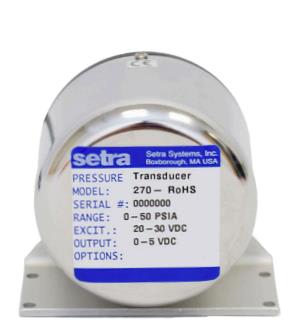 SETRA 2701-005P-A-1F-2B-10-Y-N