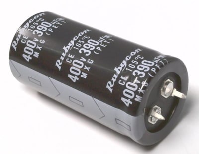 RUBYCON 400MXG390MEFCSN25X50