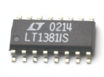 ANALOG DEVICES LT1381IS#PBF