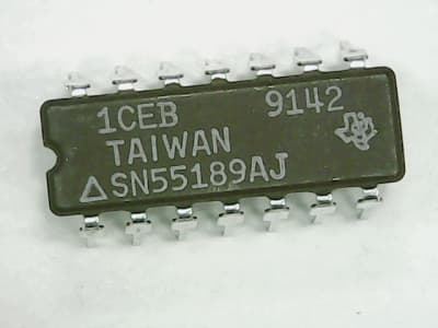 TEXAS INSTRUMENTS SEMI SN55189AJ