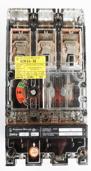 EATON CORPORATION NZM6B-63/ZM6A-125-NA