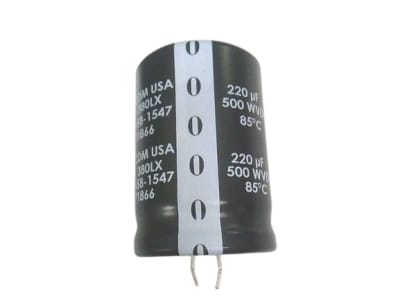 CORNELL DUBILIER 380LX221M500K452