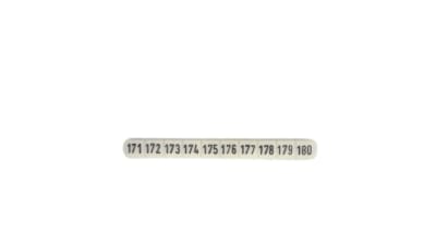 CONTA CLIP SB-5/10-FW/171-180