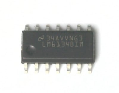 TEXAS INSTRUMENTS SEMI LM6134BIM/NOPB