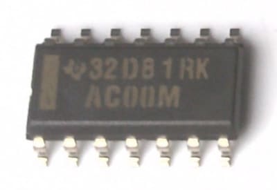 TEXAS INSTRUMENTS SEMI CD74AC00M96