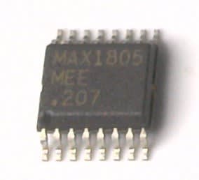 MAXIM INTEGRATED PRODUCTS MAX1805MEE+