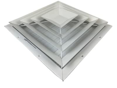 HART & COOLEY 1102ML-14 X 14 WHT