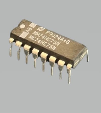 NATIONAL SEMICONDUCTOR MM74HC75N