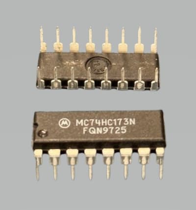 NXP SEMICONDUCTOR MC74HC173N