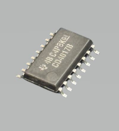 TEXAS INSTRUMENTS SEMI CD4017BNSR