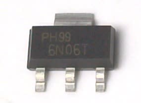 NXP SEMICONDUCTOR PHT6N06T135