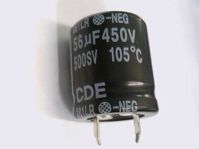 CORNELL DUBILIER 381LR560M450H012